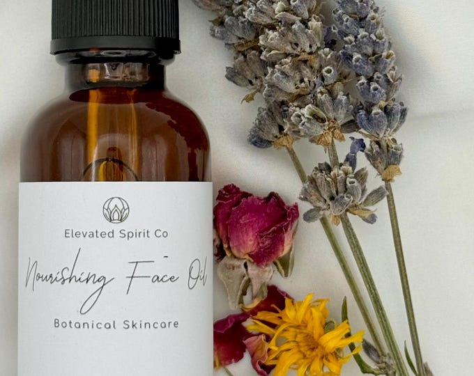Nourishing Botanical Face Oil | Small batch | Elevated Spirit Co