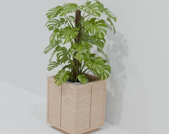 Modern Planter Box DIY Project: Elegant Garden Plan (PDF Download)