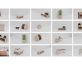 Furntiure pack 10 designs