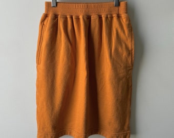 Vintage HAI Issey Miyake Orange Cotton Skirt XXS/XS
