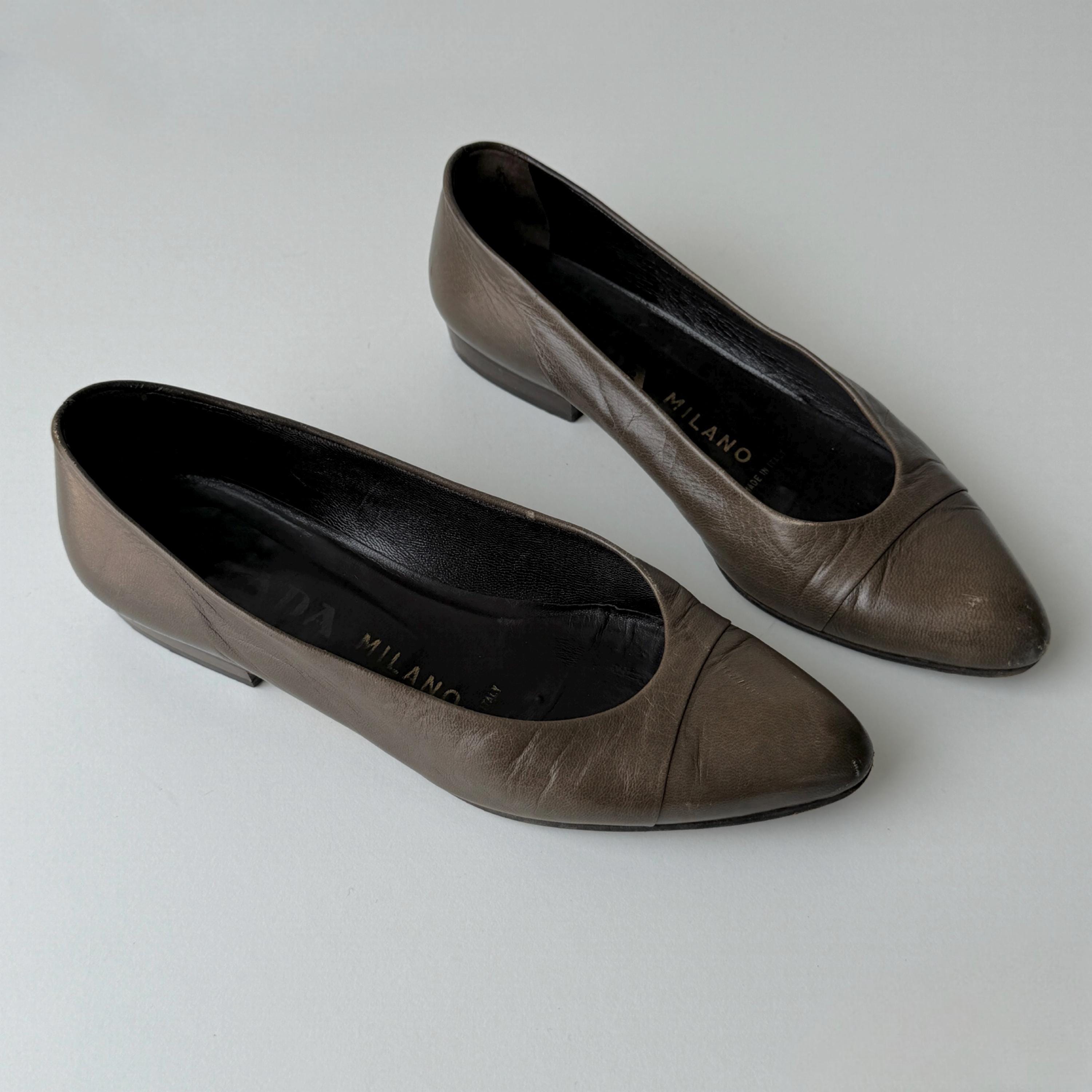 Prada Flats Vintage - Etsy