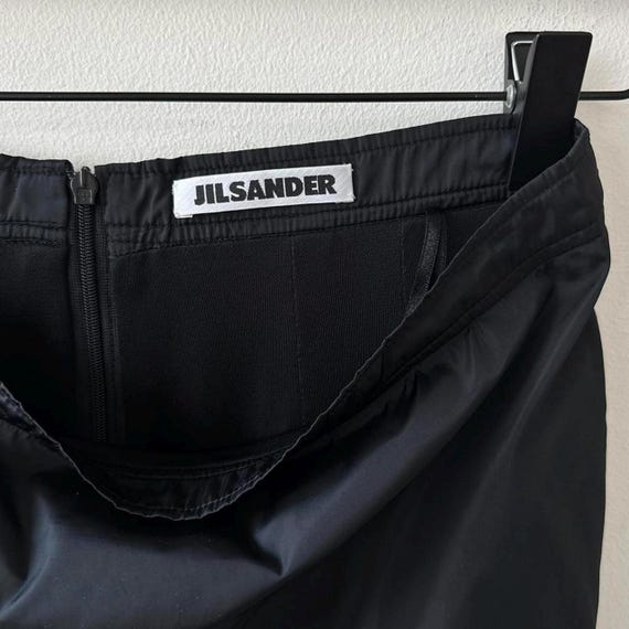 Jil Sander, Vintage Jil Sander Black Skirt XS