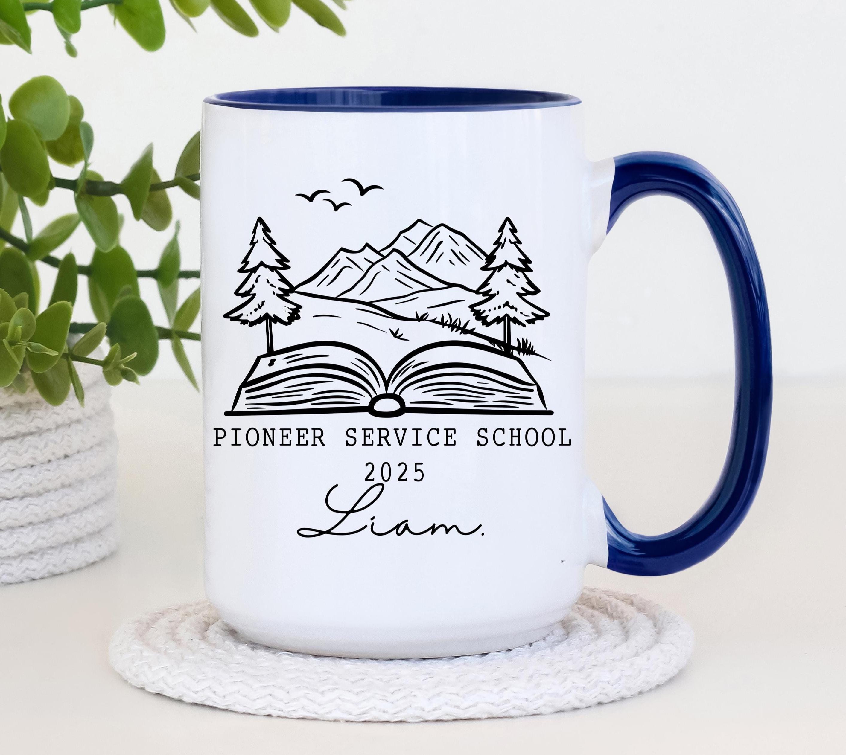 Personalized Pioneer School Coffee Mug, Custom 2025 Pioneer Service School Gift, Pioneer appreciation, Pioner Gift Ideas, Pioneer School Mug