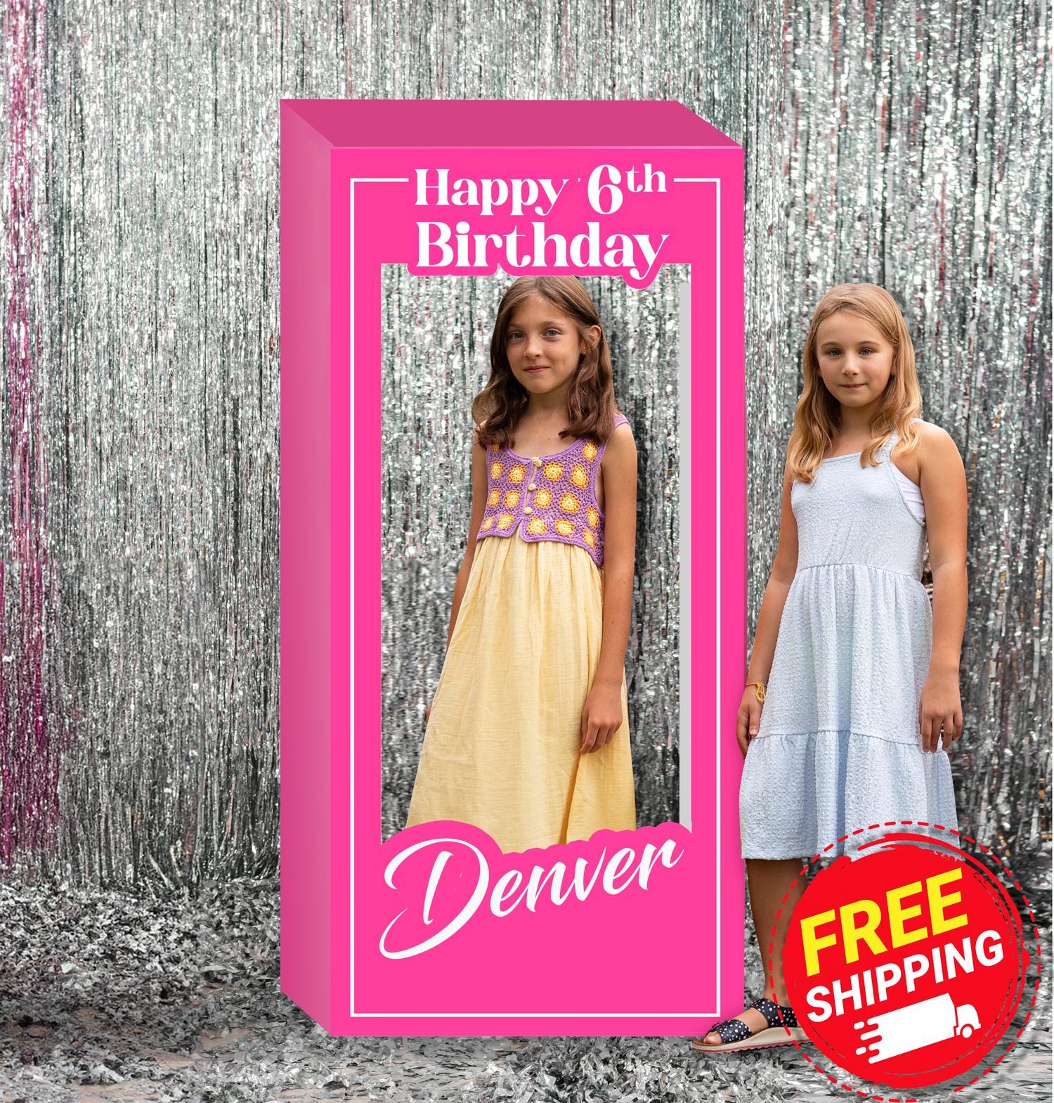 Personalized Box Photo Booth, Life Size Custom Photo Booth - Etsy