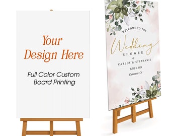 Custom Sign Printing, Foam Board Posters