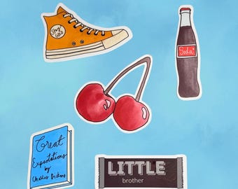 The Outsiders Broadway Musical Sticker Pack, Waterproof Vinyl Stickers