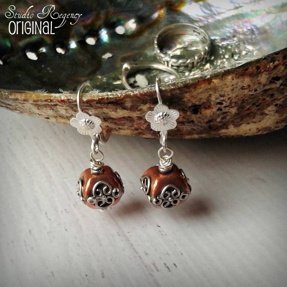 Celtic Ancestress Earrings Celtic Earrings Sterling Silver | Etsy