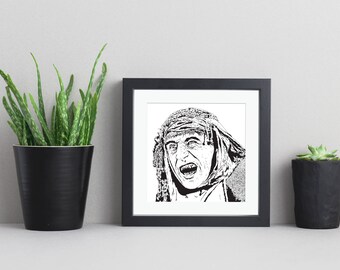 Life of Brian Inspired Illustration Art Print