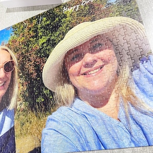 Personalized  Photo Puzzle for Families and Adults, Wooden Jigsaw Puzzle with 1000 Pieces, Custom puzzle for Special Day, Birthday Gift