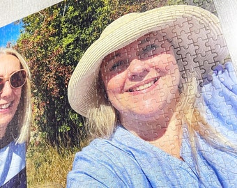 Personalized Photo Jigsaw Puzzle, Custom Birthday Gift, 1000 Pieces