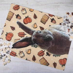 Puzzle photo personnalisé pour animal de compagnie, création personnalisée de votre propre photo de 300 à 1 000 pièces, casse-tête portrait d&#39;animal de compagnie, cadeaux d&#39;anniversaire, cadeaux de Noël