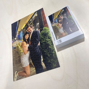 Personalisiertes Puzzle, großes Stück Puzzle für Senioren Erwachsene, Puzzles für ältere Menschen, benutzerdefiniertes Puzzle von Fotopaaren, Vatertagsgeschenk