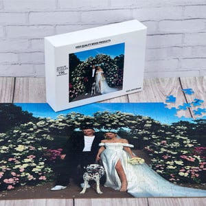 Custom Jigsaw Puzzle*500 Pieces, Boyfriend, Engagement, Anniversary, Couple, Grandpa, Mom-Dad Christmas Gifts, Personalized Picture Puzzle