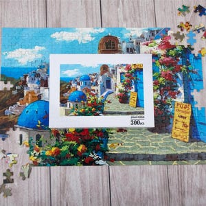Personalized Wooden Photo Puzzle, Custom Jigsaw Puzzle with 25-1000 Pieces, Painting Puzzle from Your Own Picture Her, Valentine's Day Gift