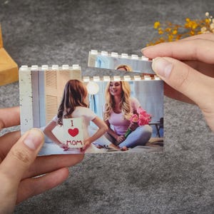 Personalized Photo Block Puzzle,Custom Mom & Me Brick Photo block,Picture Building Block,Anniversary Gift,Gifts For Mom,Mother&#39;s Day Gifts