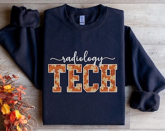 Fall Radiology Tech Sweatshirt Halloween Rad Tech Crewneck Radiology Gifts Rad Tech Gift Rad Tech Week Gift Xray Tech Gift Xray Halloween