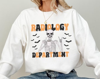 Halloween Radiology Sweatshirt Halloween Rad Tech Crewneck Radiology Gifts Rad Tech Gift Rad Tech Week Gift Xray Tech Gift Xray Halloween