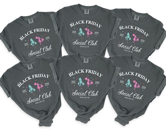 Custom Black Friday Shirts Black Friday Friends Black Friday Matching BlackFriday Shirt Match Black Friday Shopping Shirts Black Friday 2024