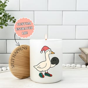 Custom Bowling Gift, Bowling Lovers Gift, Gift for Bowler, Bowling Christmas Gift, Bowling League Gift, Bowling Candle Gift, Bowler Gift