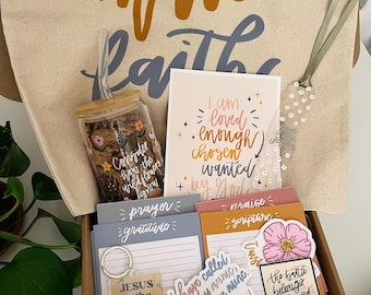 Faith & Comfort- Personalized Christian Gift Box - Etsy