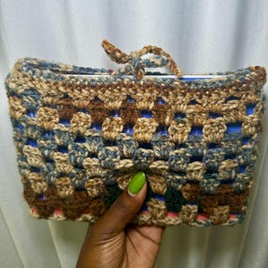 Book Sleeve/Book Cover with Tie - Custom - Crochet
