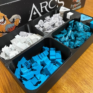 Arcs Board Game 3D Printed Insert