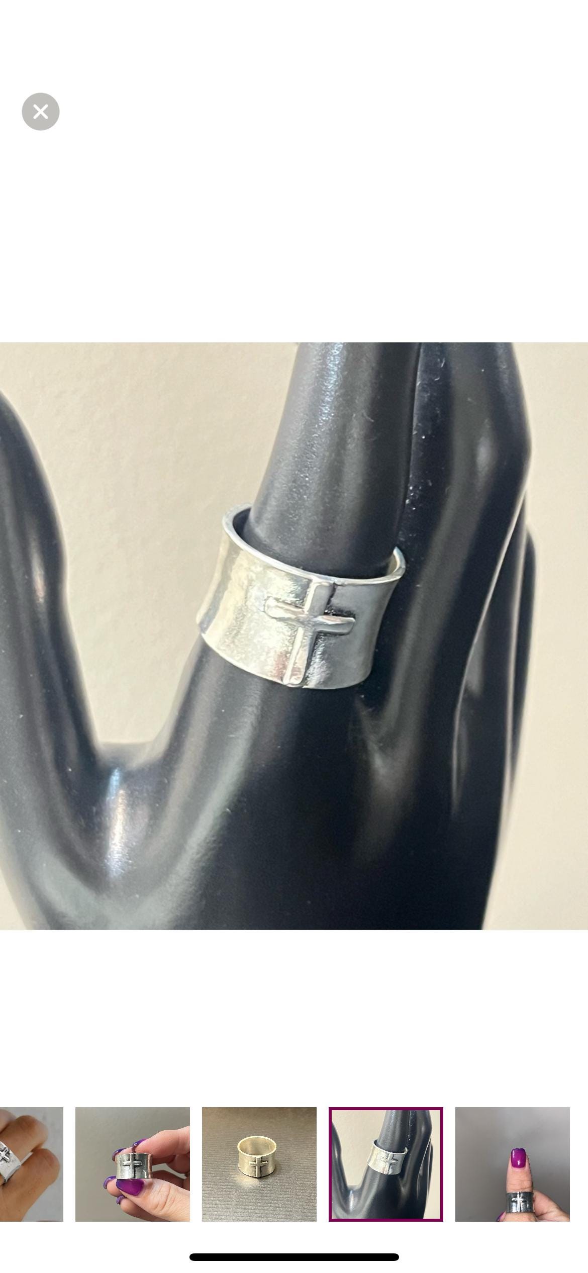 Vintage James Avery Silver Cross Ring Wide Band Meditation Ring Vintage james avery silver cross ring wide band meditation ring