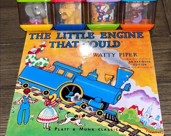 2012 Book “The Little Engine That Could”,  by Watty Piper Hardcover Book W/Blocks