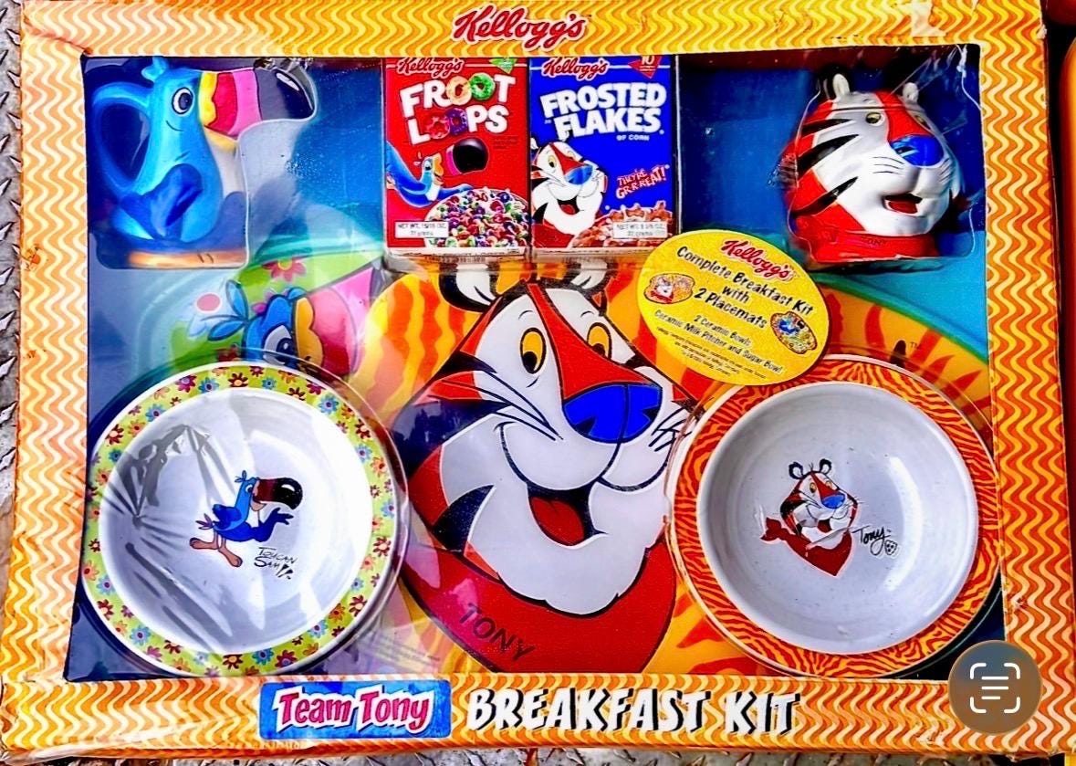 Frosted Flake Cereal Bowl - Etsy