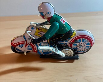 1930's Marx Speed Boy Delivery Motorcycle Wind up Tin Toy - Etsy