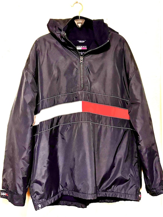 Tommy Hilfiger X Tommy Jeans Vintage Anorak Jacket Big Flag Logo 