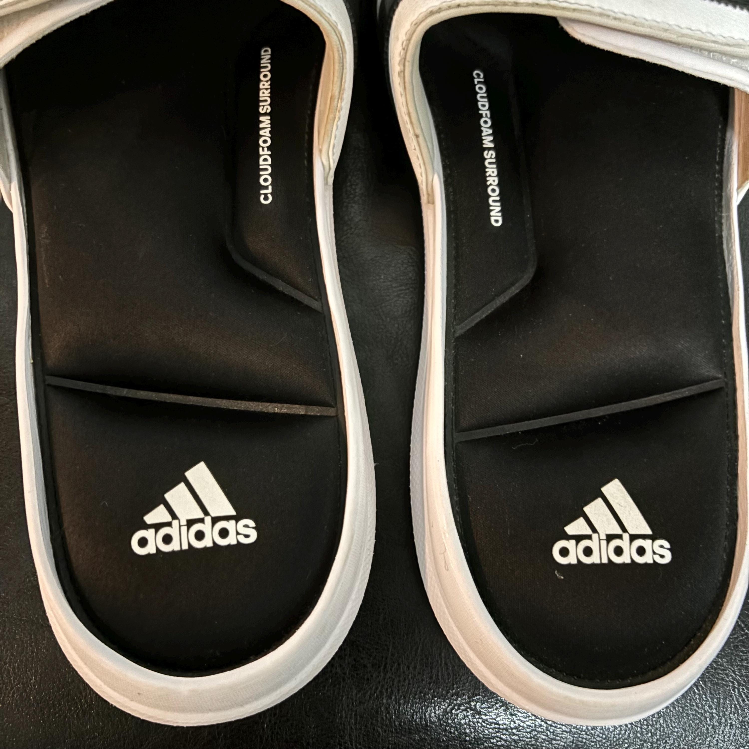 Adidas Superstar Slides - White, Super Soft Sandals, Size 16 - Etsy