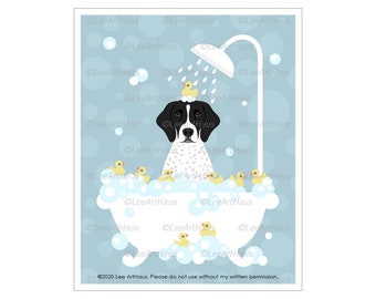 German Shorthaired Pointer Gsp Dog Cafe Company Graphic Etsy