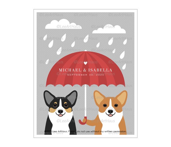 corgi umbrella