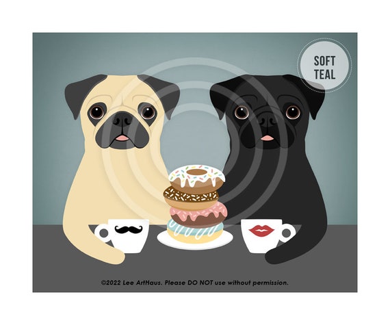 Pug Car Sun Shade _ Black & Tan Pugs Pug Car Sun Shade _ Black & Tan Pugs