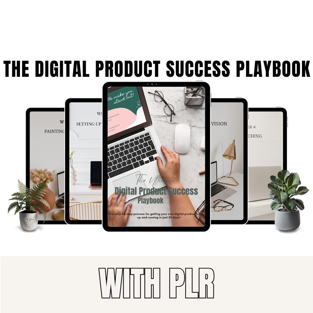 The Ultimate Digital Product Success Playbook | PLR Guide | Canva ...