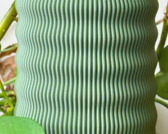 Vase/tasse ondulés imprimés en 3D
