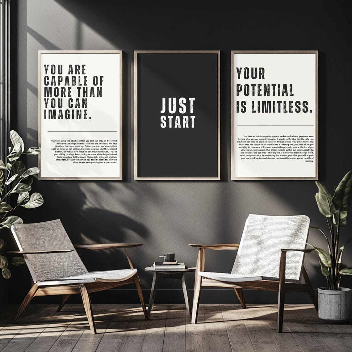 Motivational Printable Wall Art, Inspirational Quote Print, Office ...