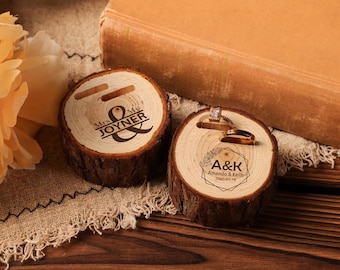 Personalisierte Baumstumpf Ring Box, Vorschlag Ringträger Box, Benutzerdefinierte Hochzeit Ring Träger Box, Ringträger Box, Verlobungsgeschenk, Jubiläumsgeschenk