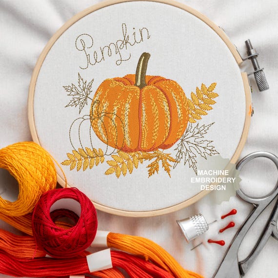Machine Embroidery Designs Fall Autumn