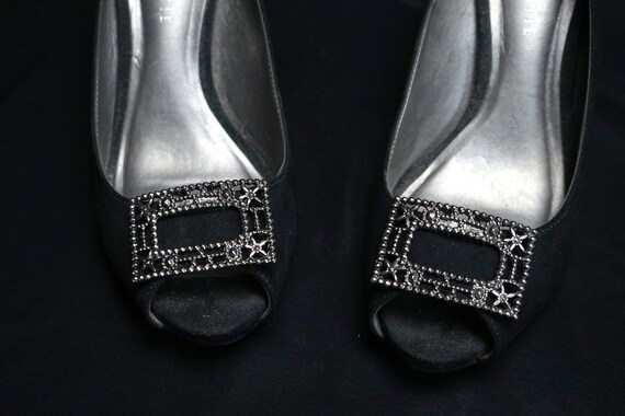 TIP TOE Vintage Metal Openwork Rectangular Shoe C… - image 7