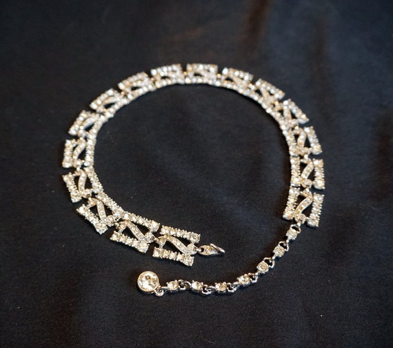 Possibly BOGOFF Stunning Vintage Clear Rhinestone… - image 5