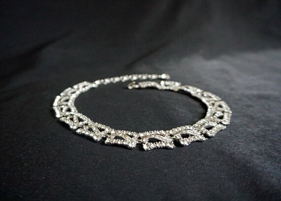 Possibly BOGOFF Stunning Vintage Clear Rhinestone… - image 6