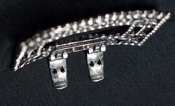 TIP TOE Vintage Metal Openwork Rectangular Shoe C… - image 10