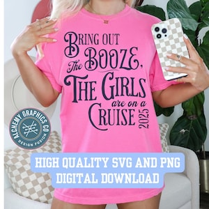 Girls Trip Cruise SVG, Girls Cruise Design, Sisters Trip SVG, Cruise Shirt Svg, Birthday Cruise Png, Bachelorette Cruise SVG, Cruise 2025