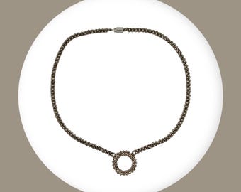 Circle Of Life Necklace / Classic / Beadwork / Artwork / Beading / Handmade / Jewelry