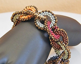 Ring Play Beaded Bracelet Instructions | Handmade | Beadwork | Instructions | Beading | Patterns | Jewelry