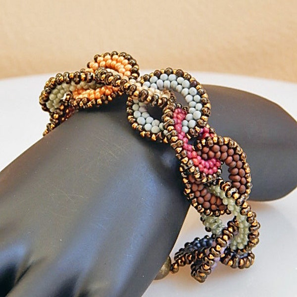 Ring Play Bracelet Instructions | Handmade | Beadwork | Instructions | Beading | Patterns | Jewelry / DIY