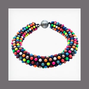 Instrucciones para pulsera Candy Crush / Hecho a mano / Abalorios / Aprendizaje / Cuentas de semillas / Swarovski / Joyería / Hazlo tú mismo