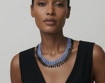 Wingspan Necklace / Necklaces / Beadwork / Artwork / Beading / Handmade / unique / Jewelry